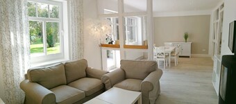 Elbe dalsenger, komfortabelt feriehus med 2 separate leiligheter med 100 m² hver