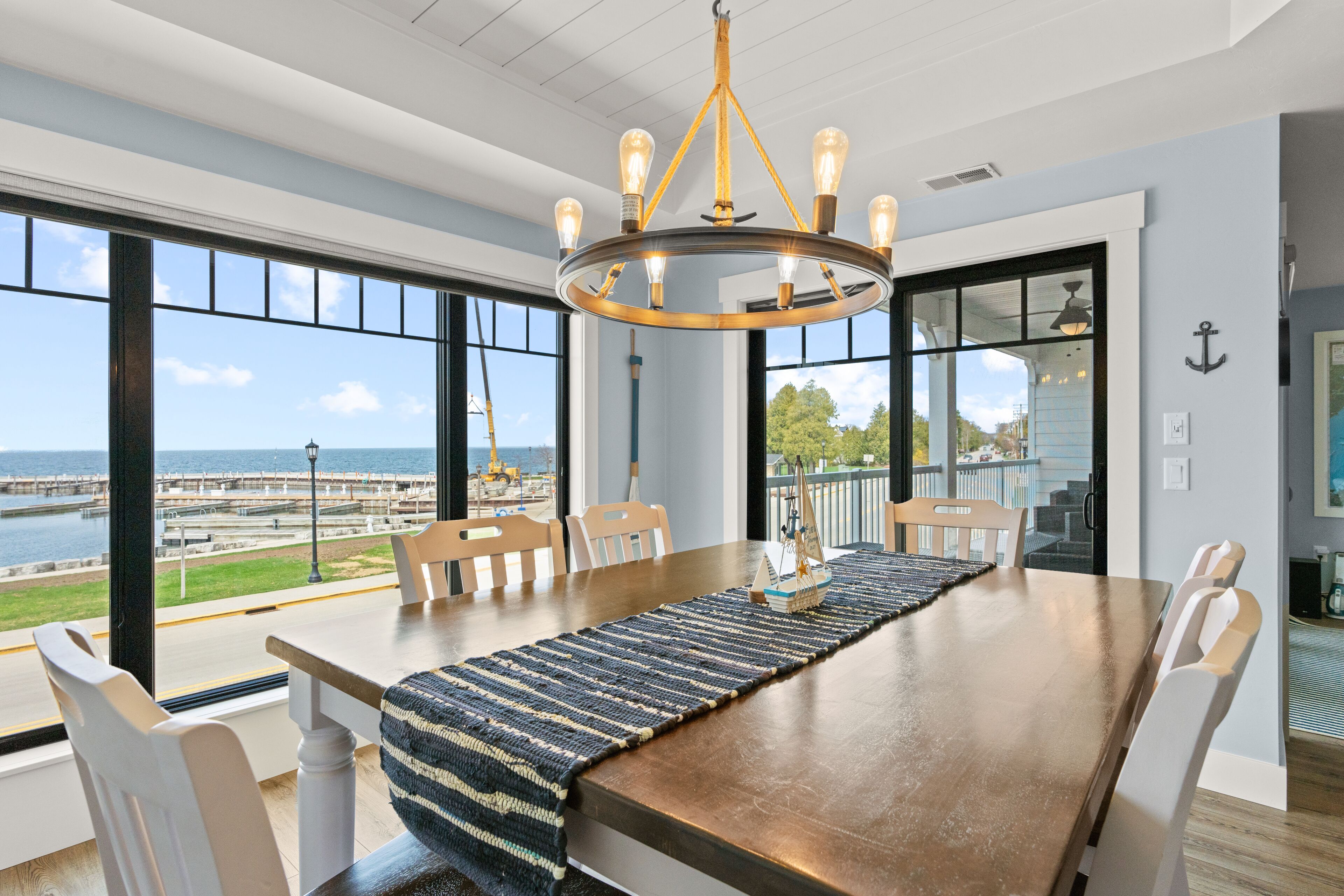 Downtown, luxury unit! Water View, Walking Distance to all of Sister Bay!