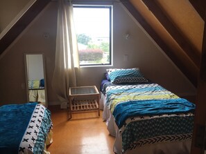 2 habitaciones, tabla de planchar con plancha y wifi gratis