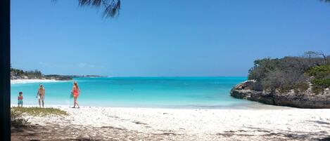 Sun-loungers, beach towels