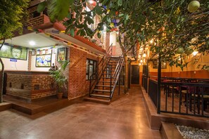 Façade de l’hébergement