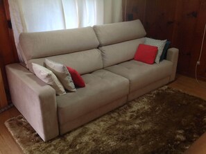 Smart TV, videogames, DVD player, videoteca