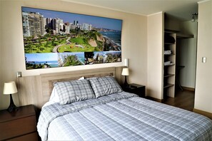 1 bedroom, in-room safe, desk, iron/ironing board - Miraflores Apartments  Upper Pardo 1807 (Miraflores)