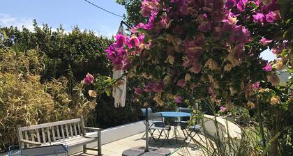 GRANDE MAISON BASQUE, VUE MER, 200 M PLAGE , PISCINE CHAUFFEE