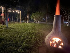 Terrace/patio - Cheleembalam Cabins (Calakmul)