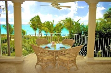 Suite Margarita - a view from the balcony overlooking the lush tropical paradise