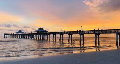 Sea Breeze Palmetto Home. Sparkling Pool, 1. 5 Block vom Strand entfernt