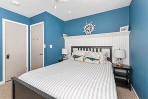 4 bedrooms, iron/ironing board, travel crib, free WiFi