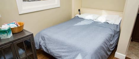 1 室のベッドルーム、アイロン / アイロン台、WiFi、ベッドシーツ