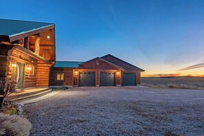 Exterior - Teton Homestead: Ultimate Teton View Log Cabin (Tetonia)