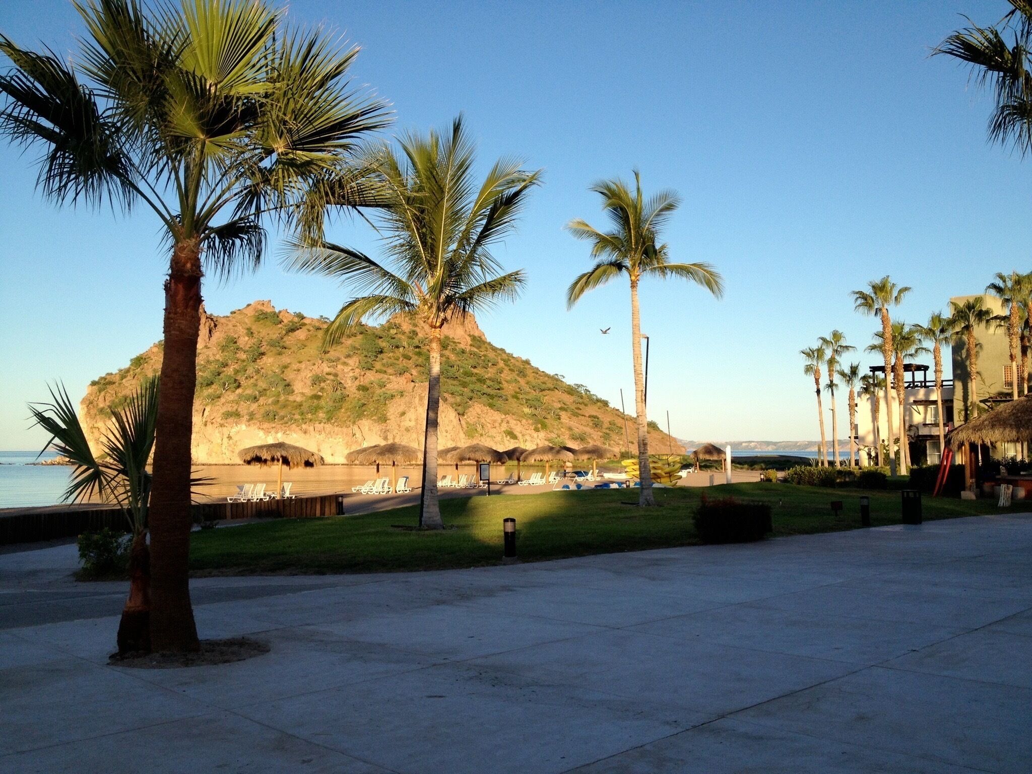 Overnattingsstedets uteområder