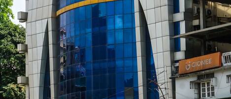 Voorkant van accommodatie