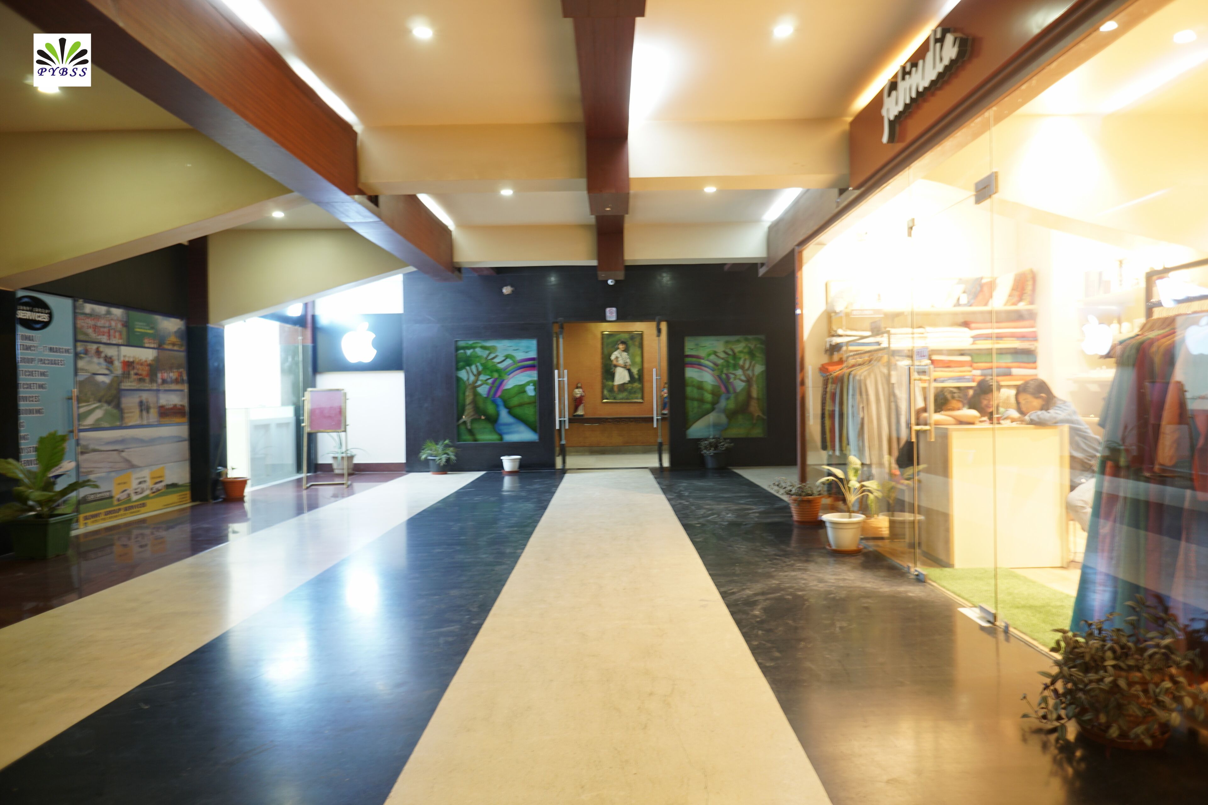 Entrada de la propiedad