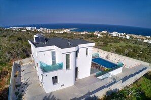 Aerial view - Villa Clea,stunning 4bdr Protaras Villa, Seaviews (Protaras)