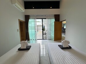 2 室のベッドルーム、インターネット、ベッドシーツ