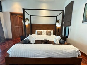 3 slaapkamers, een kluis op de kamer, wifi, beddengoed