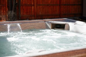 Idromassaggio all'aperto