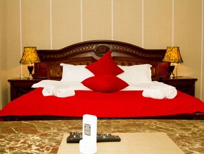 Desk, soundproofing, iron/ironing board, rollaway beds