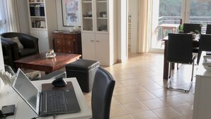 Interior - 3-room apartment, 61sqm, swimming pool u. Sauna about 8 minutes to the beach, WiFi (Zinnowitz)