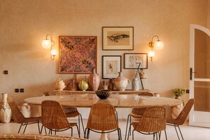 Luxury Villa | Dining room - The Gardener's House (Aghouatim)