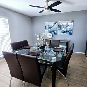 Dining - Twin Home #2 /Pool/Near Beach/ Rent 1 or 2 Units (South Padre Island)