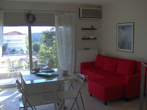 TV, fireplace, video games, DVD player - Sunset at cape Sounio (2brms ΑΜΑ00002384177) (ATTIKI)