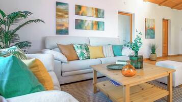 Smart TV, books, music library, video library