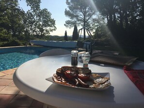 Outdoor pool, a heated pool - Villa with private pool in peaceful setting near the centre of Flayosc (Flayosc)