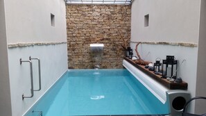 Piscine couverte, piscine chauffée