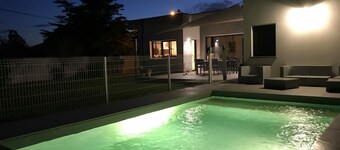 VILLA AGDE ***** CLOSE TO SEA SWIMMING POOL Heated