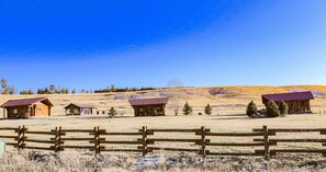 View of Front of Cabins!