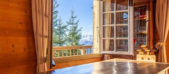 CHALET3*10 MN FROM THE SLOPES SPA AND BEAUTIFUL MOUNTAIN VIEW