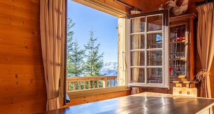 CHALET 3 * RENOVIERT MIT SPA SCHÖNE AUSSICHT GEBIRGE 10 MN ZU FUSS DER TRACKS