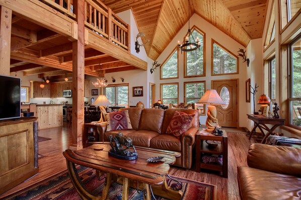 电视、壁炉、电子游戏、DVD 播放器