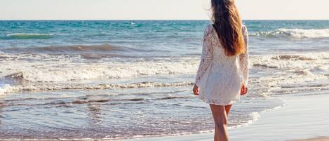 Vue sur la plage/l’océan