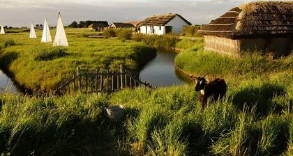 Casa con encanto a 500 m de la costa, para 4