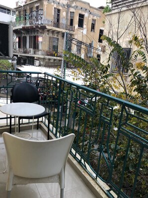 Appartamento Premium, 2 camere da letto, vista città | Balcone