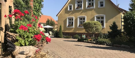 Fassade der Unterkunft