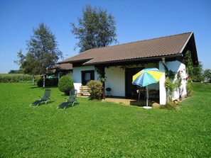 Standardbungalow (Typ A) | Overnatningsstedets facade