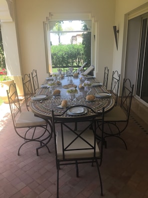 Comfort Penthouse, Multiple Beds, Non Smoking, Garden View | Terrace/patio - Résidence Naama - chez France-océane (Agadir)