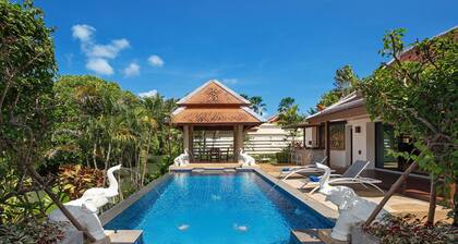 Boutique 3BR Pool Villa Bianca NaiHarn