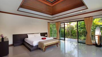 3-Bedroom Villa with Private Pool | 3 bedrooms, in-room safe, blackout drapes, soundproofing