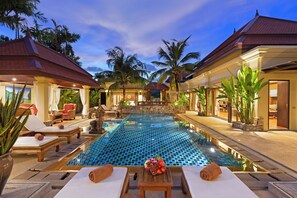 Private pool - Generous 6BR Balinese Pool Villa Sophia (Rawai)