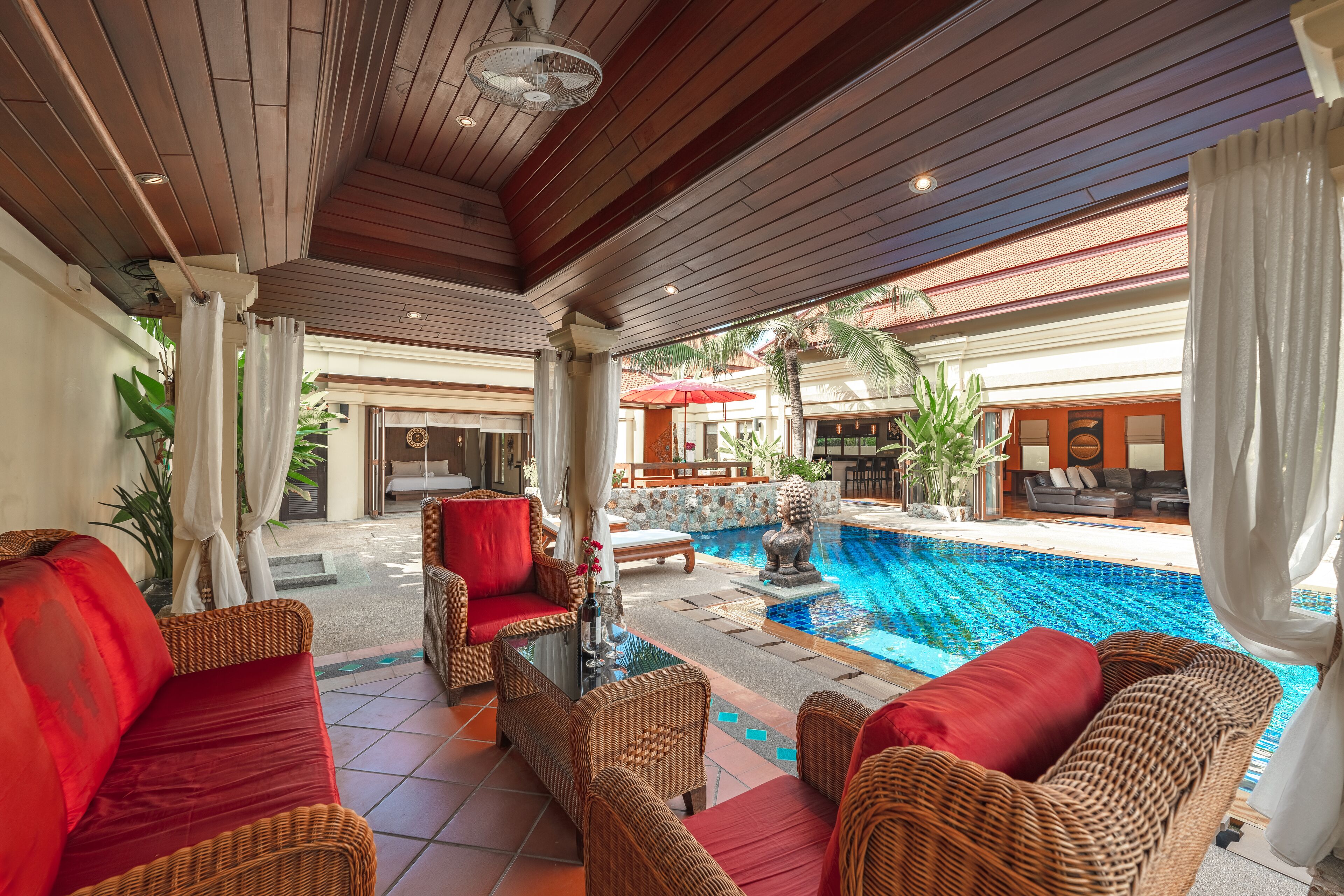6-Bedroom Pool Villa | Teras/patio