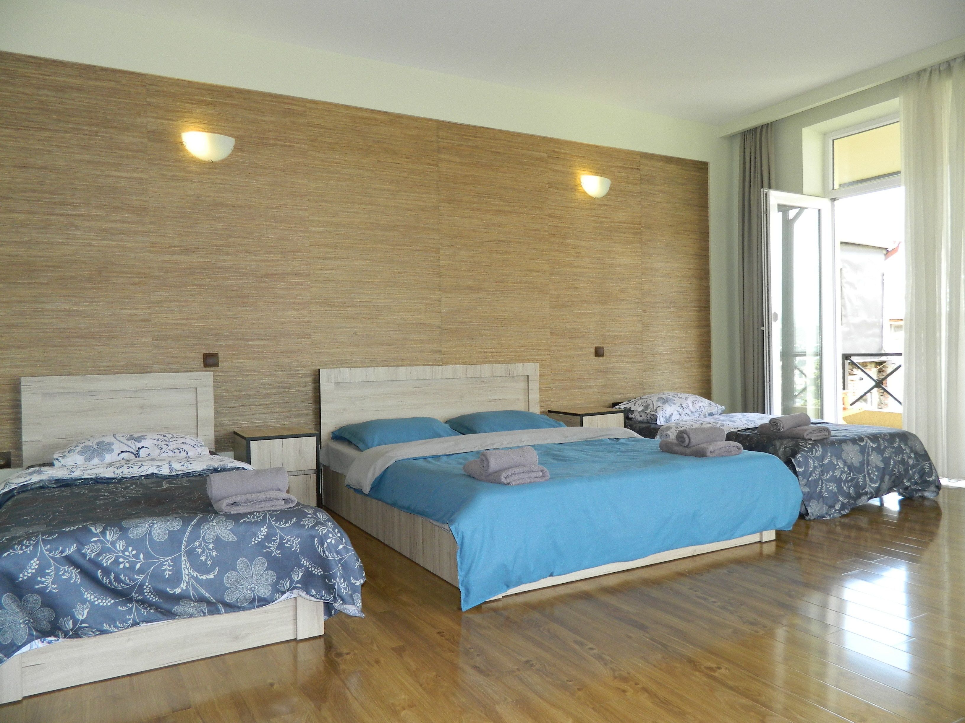 Panoramic Quadruple Room | Soundproofing, iron/ironing board, free WiFi, bed sheets