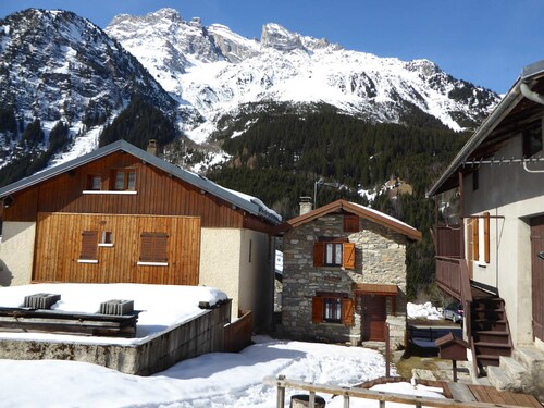 Charming stone chalet for 6 people in Pralognan-la-Vanoise