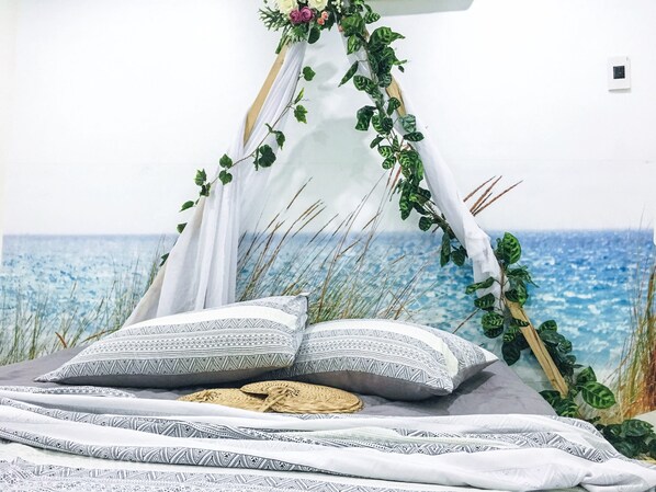 2 chambres, fer et planche Ă repasser, accĂšs Internet, draps fournis