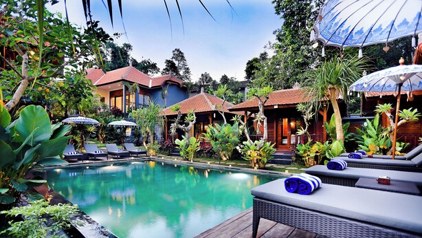 Front of property - Batu Agung Villas (Ubud)