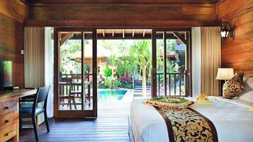 Room (Wooden) | Premium bedding, minibar, in-room safe, desk
