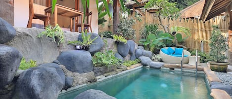 Villa Deluxe, 3 chambres, non-fumeur, vue piscine